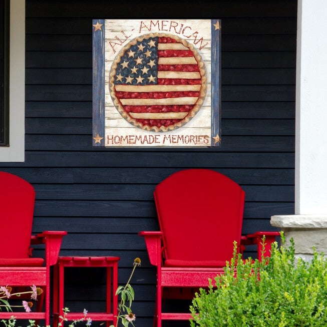AMERICAN PIE OUTDOOR ART 24X24, , on-hover image number 1