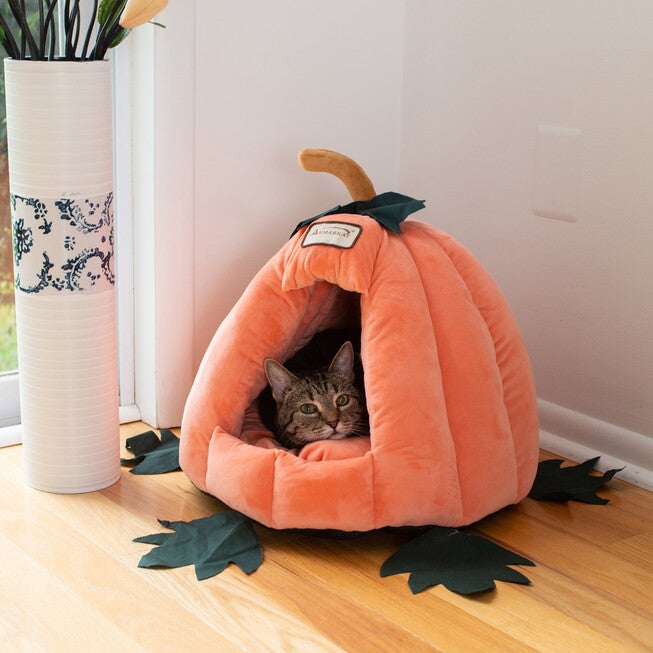 PumpkIn Shape Cat Bed, , alternate image number 2