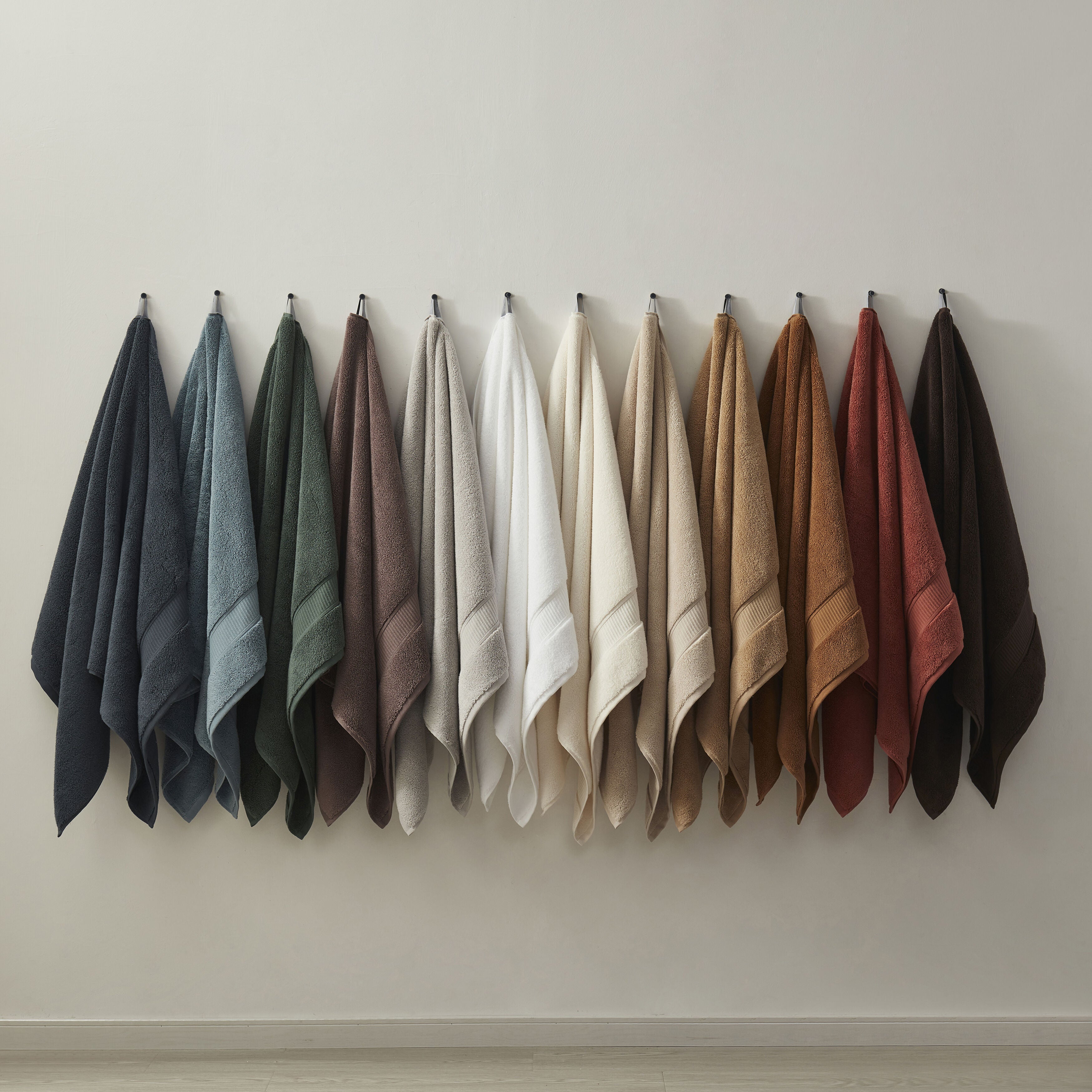 BELMORE 6PC. TOWEL SET, AUBERGINE, alternate image number 3