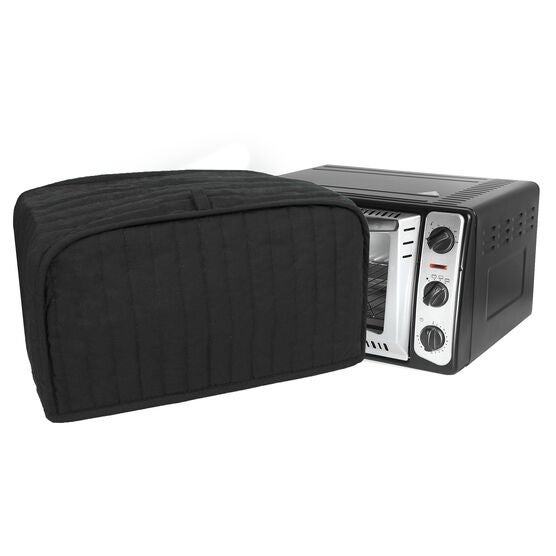 Toaster Oven, Broiler Cover, BLACK, hi-res image number null