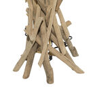 Beige Wood Rustic Floor Lamp, , alternate image number null