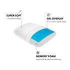 SensorPEDIC Gel-Overlay Memory Foam Comfort Bed Pillow, , alternate image number null