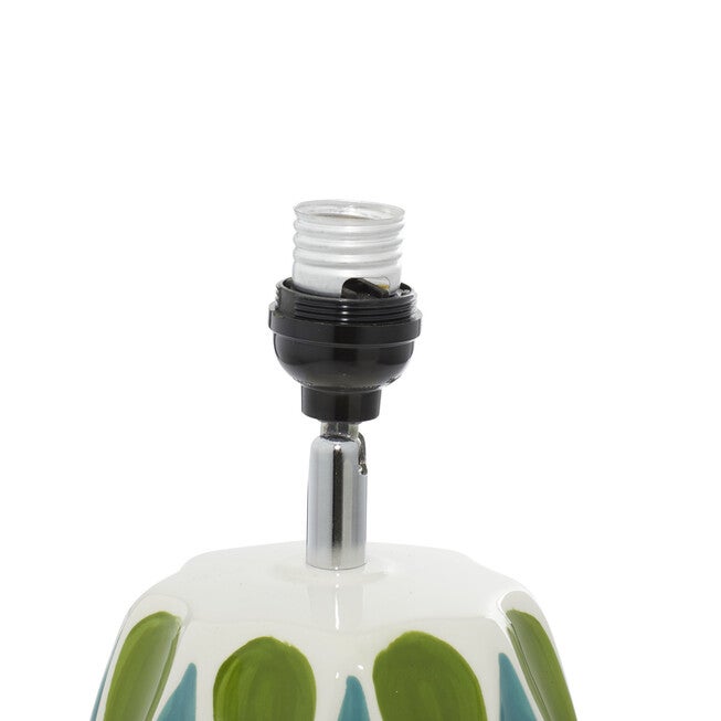 Green Stone Traditional Table Lamp, , alternate image number null