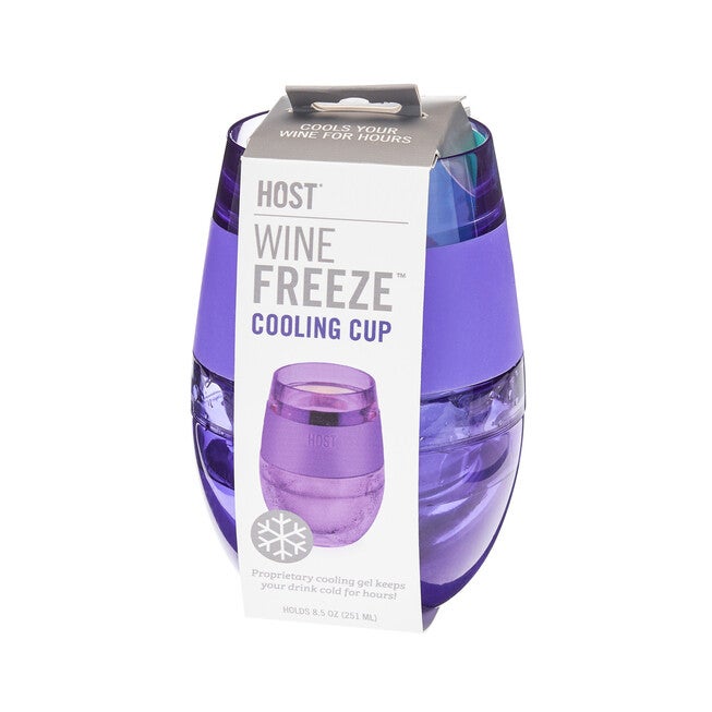 Wine Freeze Cooling Cup In Translucent Purple, , alternate image number null