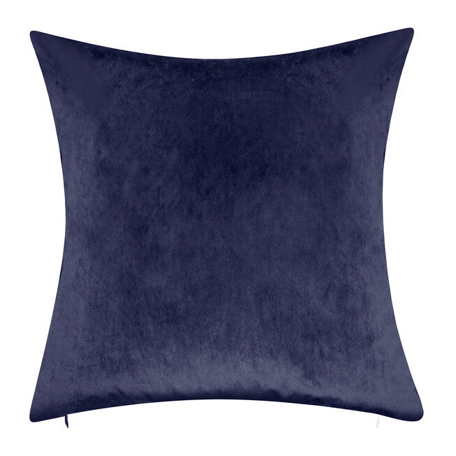 Edie@Home Fishnet Ruched Velvet Decorative Pillow Dec Pillow, , alternate image number null