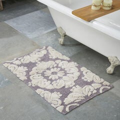 Medallion Collection 100% Cotton 17" X 24" Rectangle Bath Rug