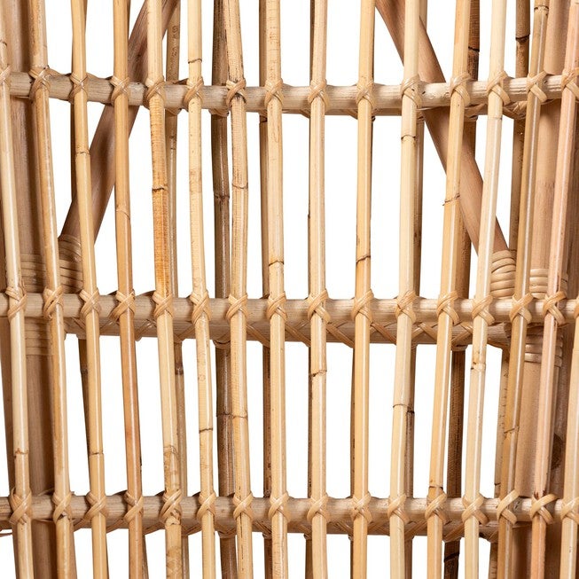 Nagoya Modern Bohemian Natural Rattan Tall Lounge Chair, , alternate image number 6