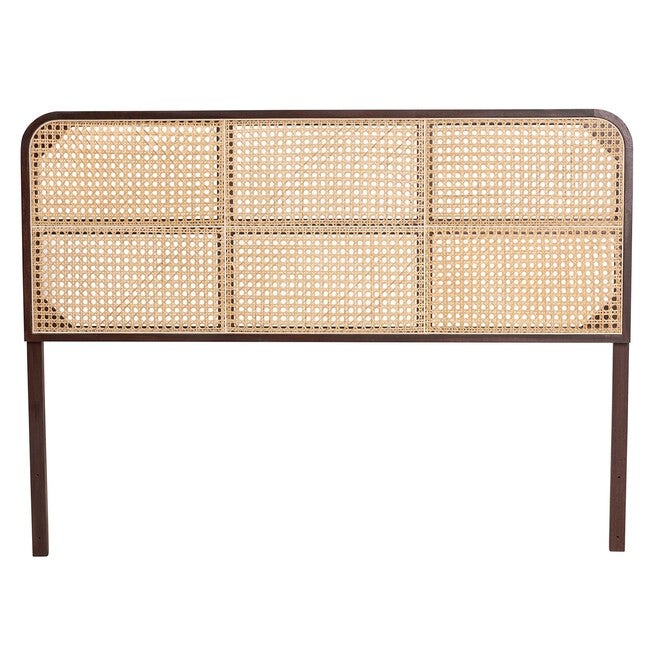 Lainer Modern Bohemian Bamboo Queen Size Headboard, , alternate image number null