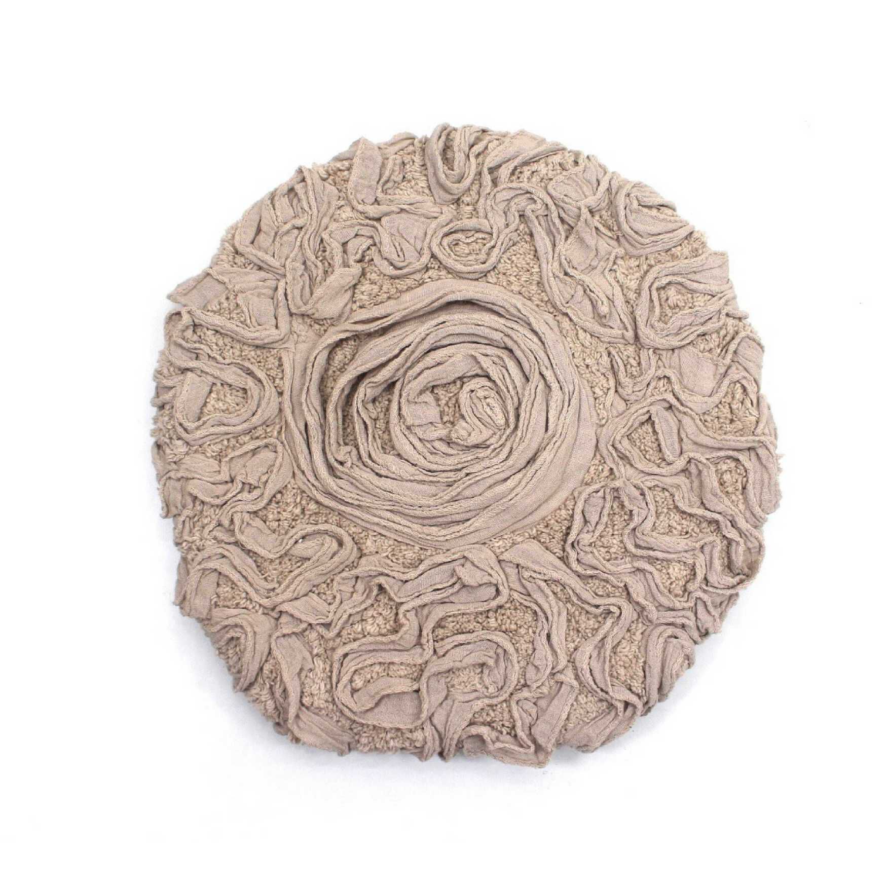 Bell Flower Bath Rug Collection, LINEN, hi-res image number 0