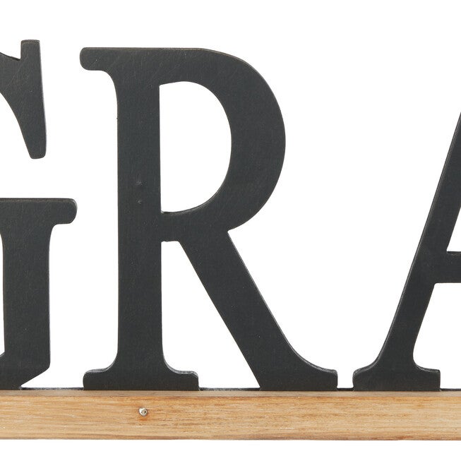 Black Wood Traditional Wall Decor, , alternate image number null