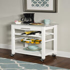 Kitchen Island Granite Top White, , alternate image number null
