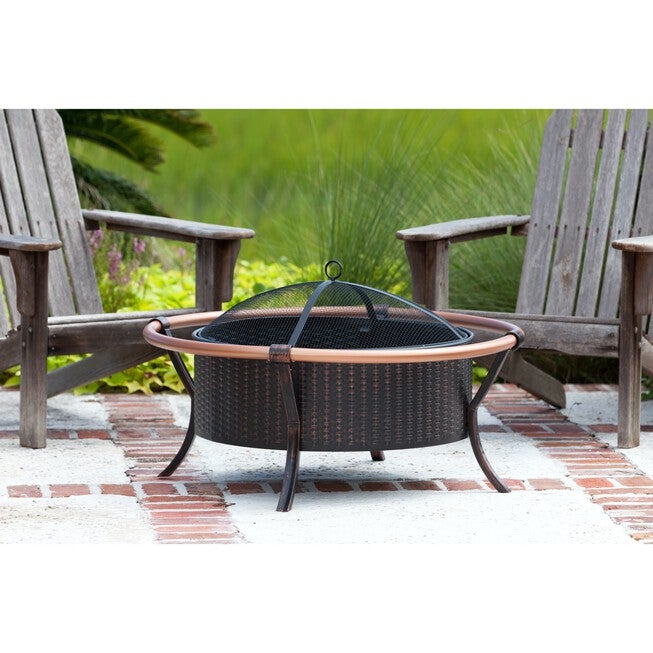 Copper Rail Fire Pit, , alternate image number 3