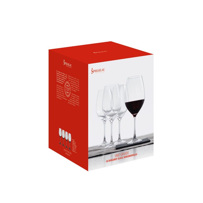 25 Oz Vino Grande Burgundy Glass (Set Of 4), , alternate image number 3