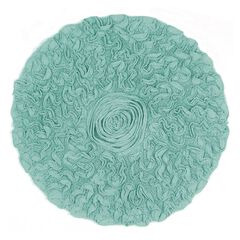 Bell Flower Round Bath Rug Collection