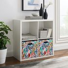 Glencoe 4 Cubby Storage Cabinet, , alternate image number null