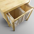 Eco Home Laundry Prep Hamper - Natural, , alternate image number null