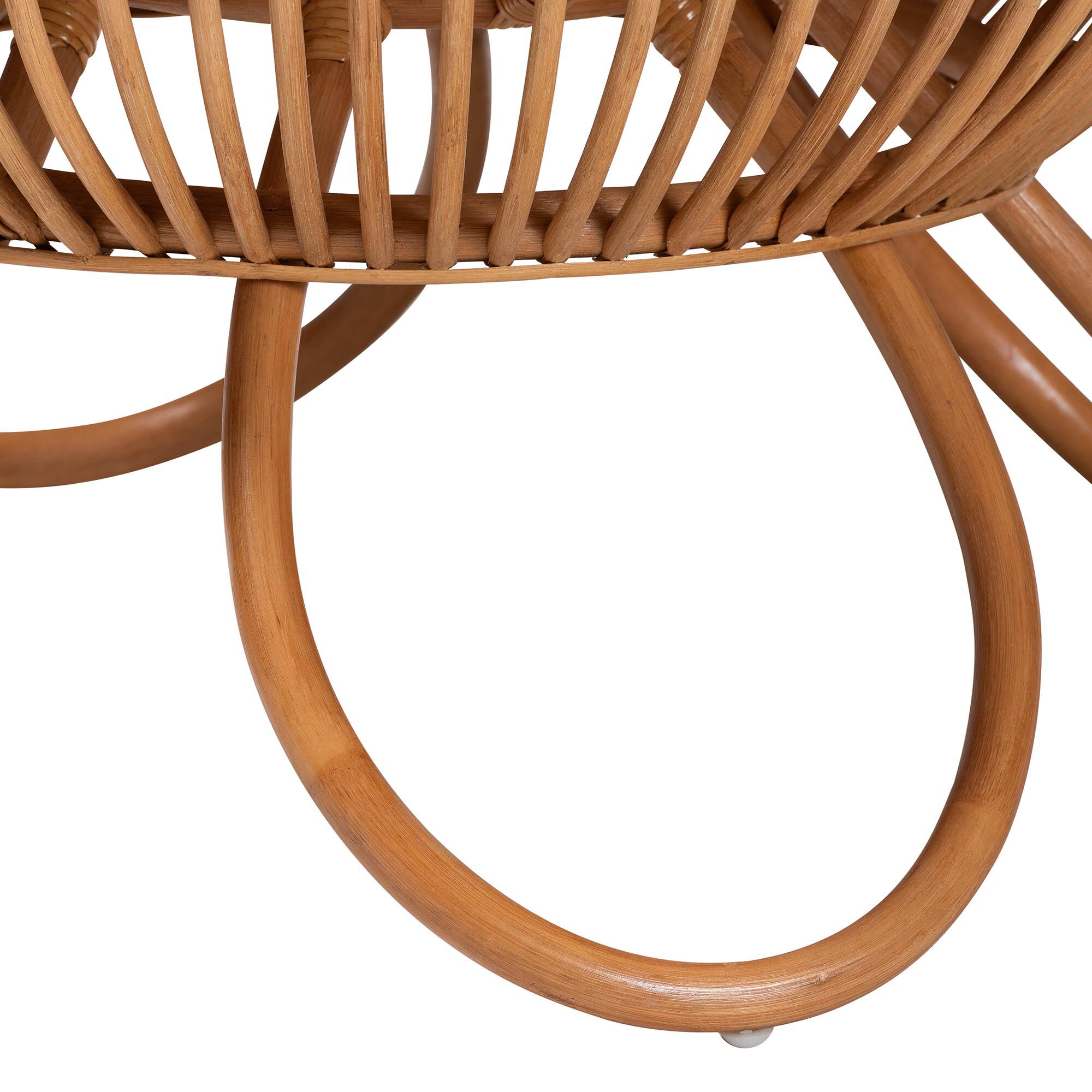 Abel Natural Rattan Coffee Table, LIGHT HONEY, alternate image number 4