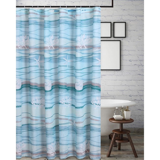 Maui Shower Curtain , MULTI, hi-res image number 0