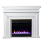 Bevonly White Color Changing Fireplace, , on-hover image number null