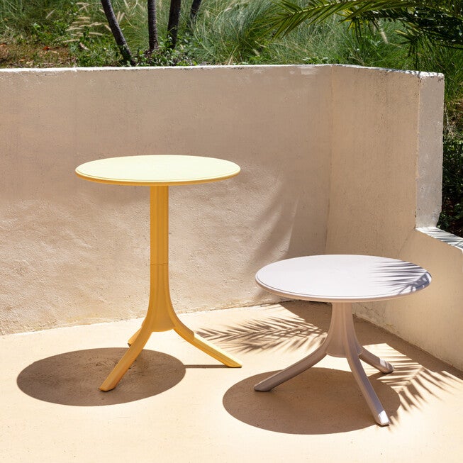 Seattle 2-in-1 Round Side Table, GOLD, alternate image number 6