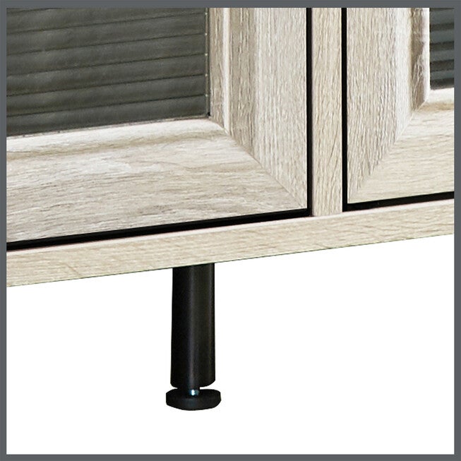 56-inch TV Stand with 4 Doors Accent Cabinet, , alternate image number null