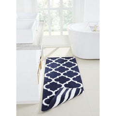 Marrakesh Collection 100% Polyester 20" X 60" Runner Bath Rug