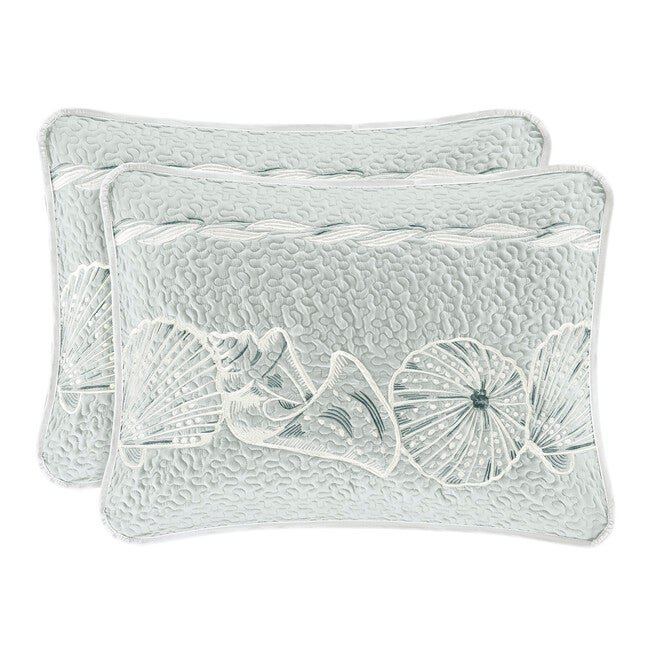 Water's Edge 3 Piece Quilt Set, AQUA, alternate image number null