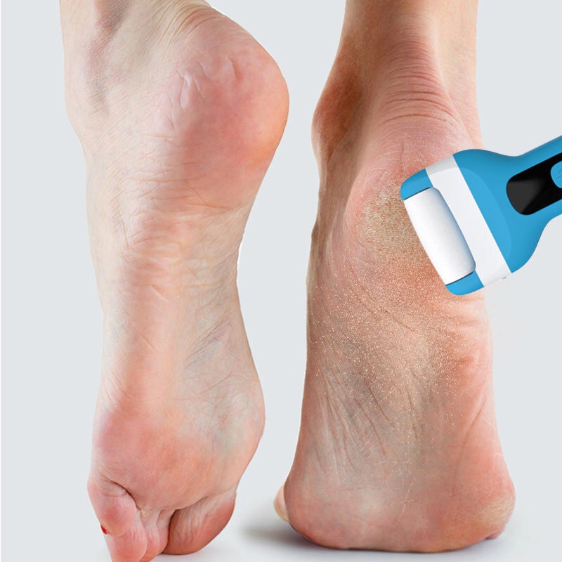 Prospera Electric Foot Smoother with 3 roller heads, BLUE, alternate image number 3