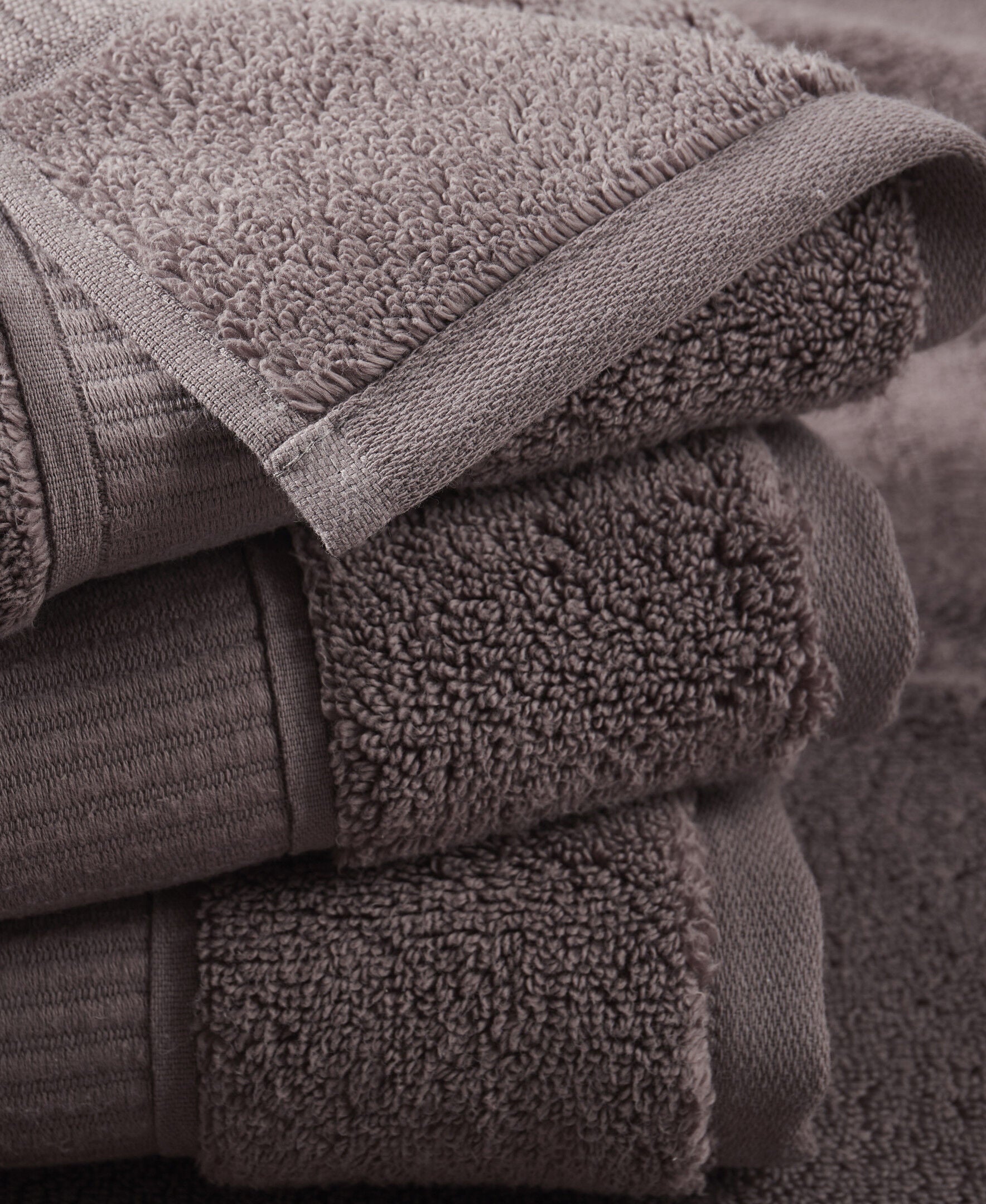 BELMORE 6PC. TOWEL SET, AUBERGINE, alternate image number 5