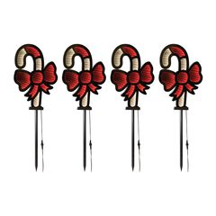 Candy Cane Pathway Light Ekkolight (Set of 4)