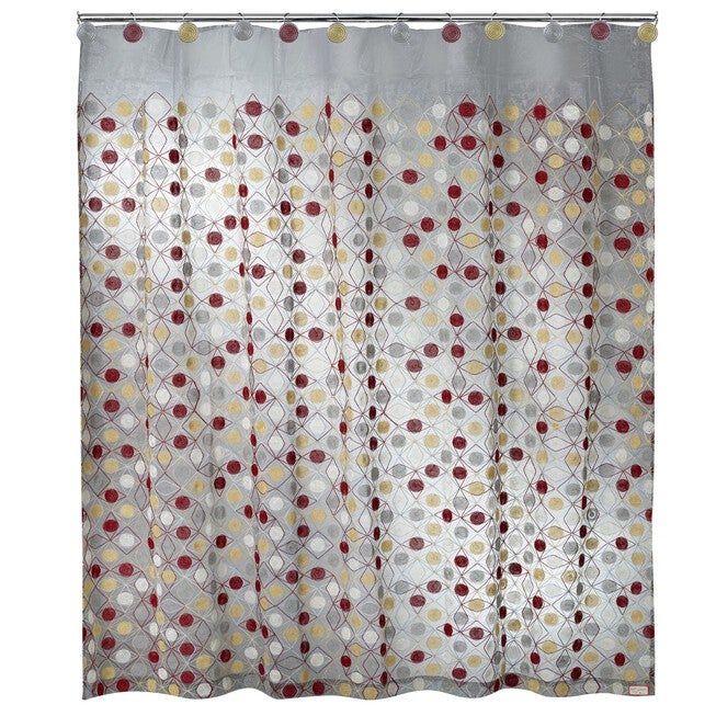 Sedona Shower Curtain, GREY, hi-res image number null