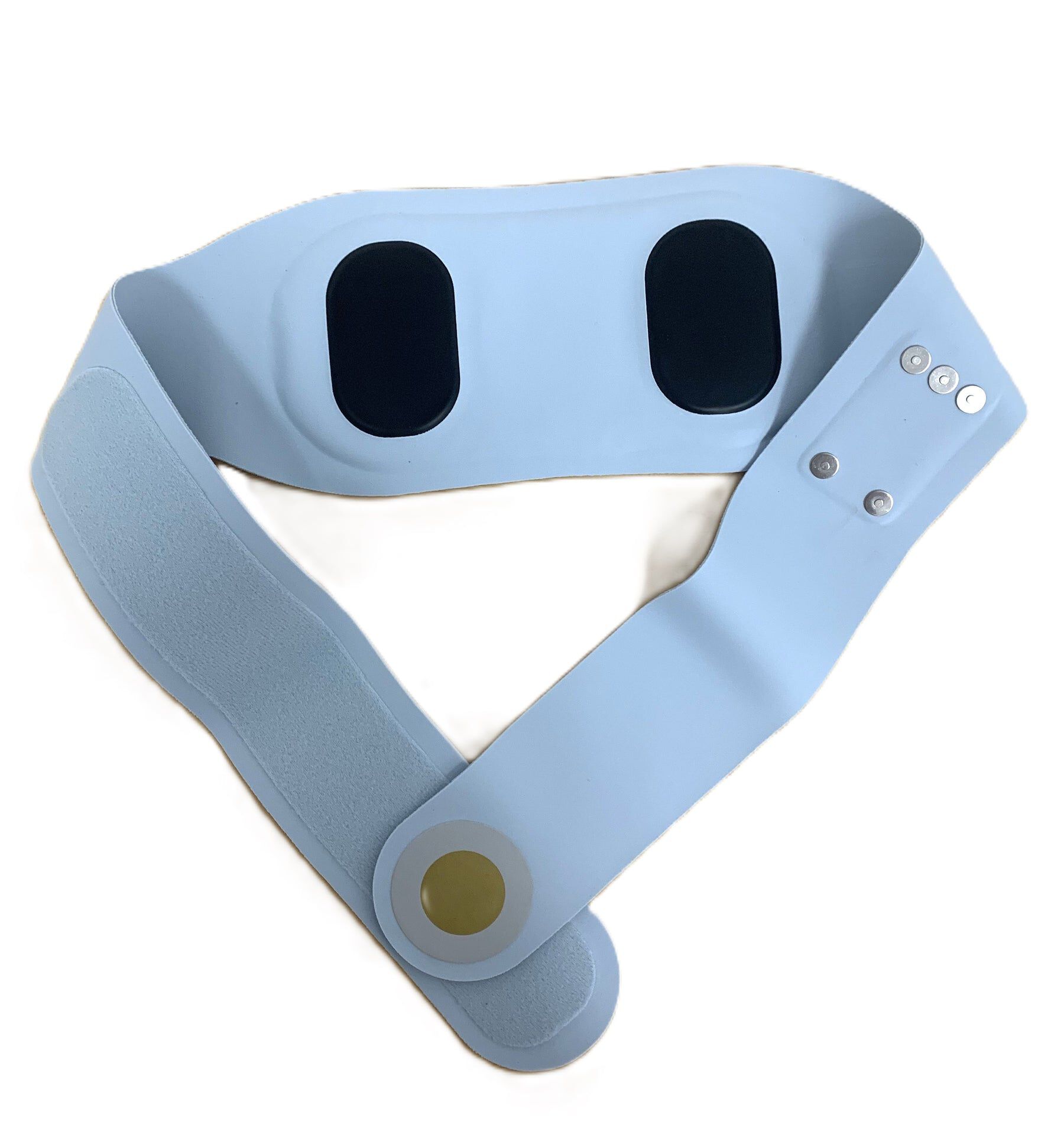 Prospera Hot Compress EMS Deep Massage Belt 8 modes 9 levels LCD Control, WHITE, on-hover image number 1