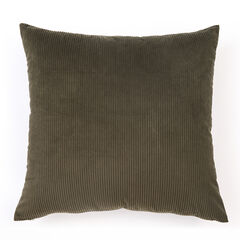 Solid Ribbed Toss Pillow