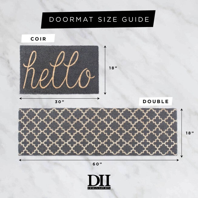 Holiday Stag Doormat, , on-hover image number null
