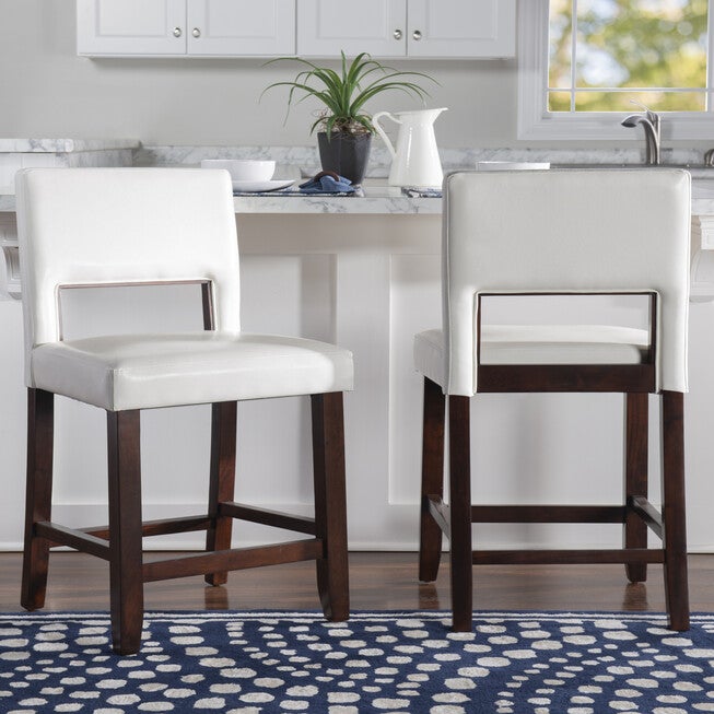 Vega Counter Stool White 24, , alternate image number 4