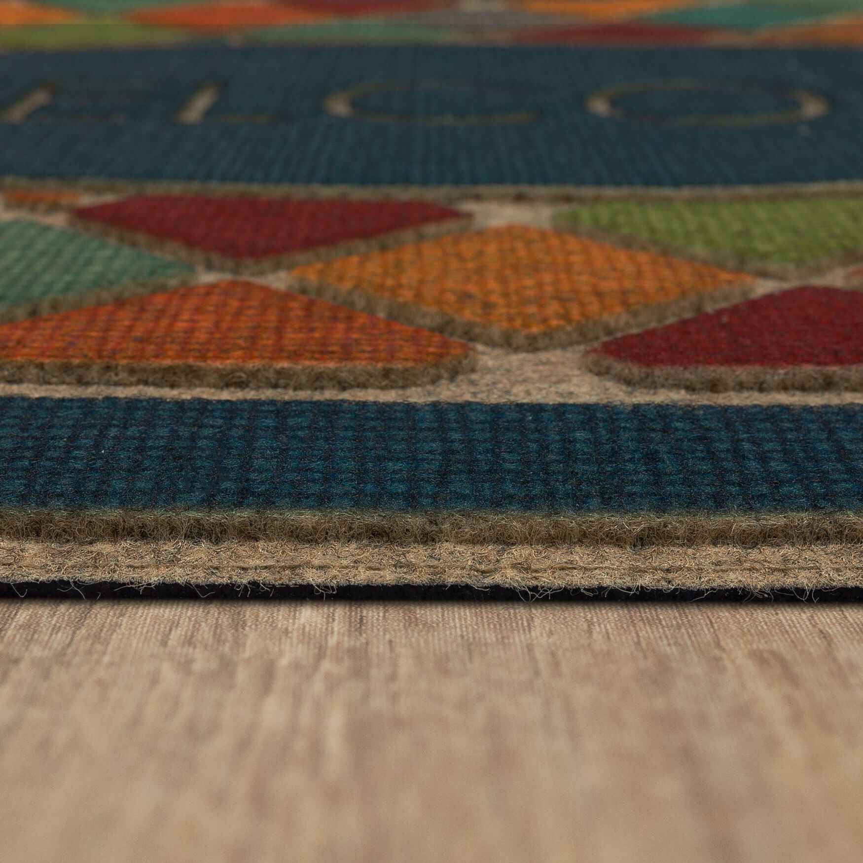 Ornamental Crosshatch Door Mat, , alternate image number 3