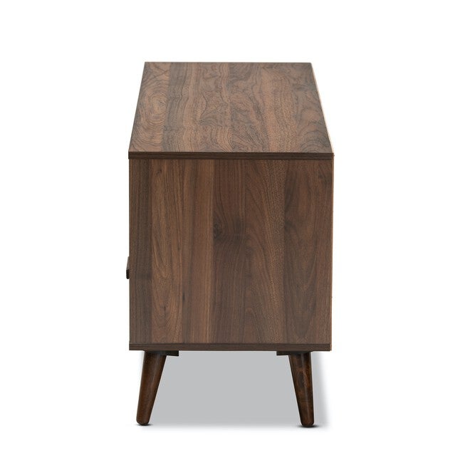 Garrick Two-Tone Wood 1-Drawer Tv Stand Furniture, , alternate image number null