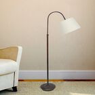 62" Oil Rubbed Bronze Metal Floor Lamp, BRONZE, hi-res image number null