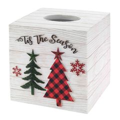 Holiday Tissue Box Cover