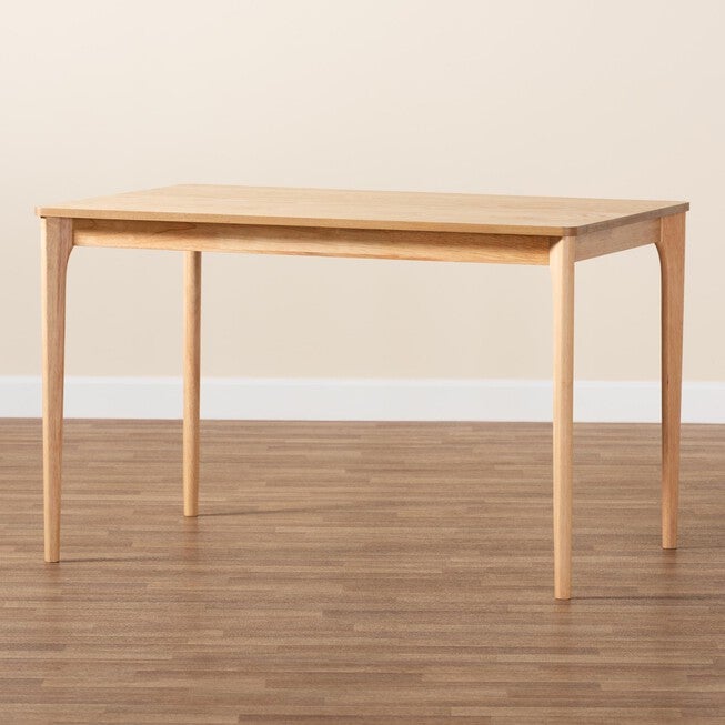 Sherwin Mid-Century Modern Black Finished Wood Dining Table, , alternate image number 15