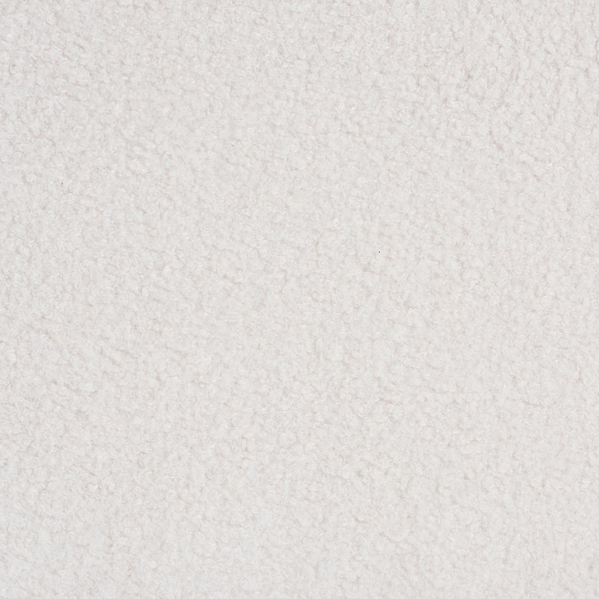 Isaiah Modern And Contemporary Ivory Boucle Upholstered Ottoman, , alternate image number 5