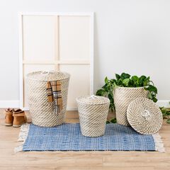 Seagrass Nesting Baskets, Set of 3