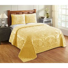Trevor Collection Tufted Chenille Bedspread Set