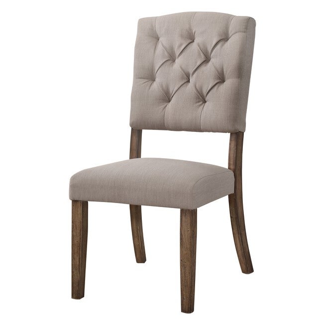 Side Chair (Set-2), LINEN WEATHERED OAK, hi-res image number 0