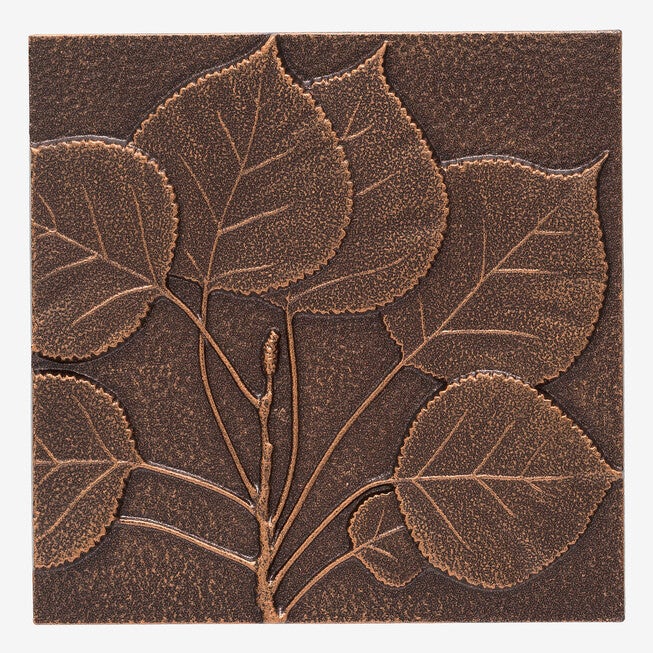 Aspen Leaf Wall Décor, ANTIQUE COPPER, hi-res image number 0