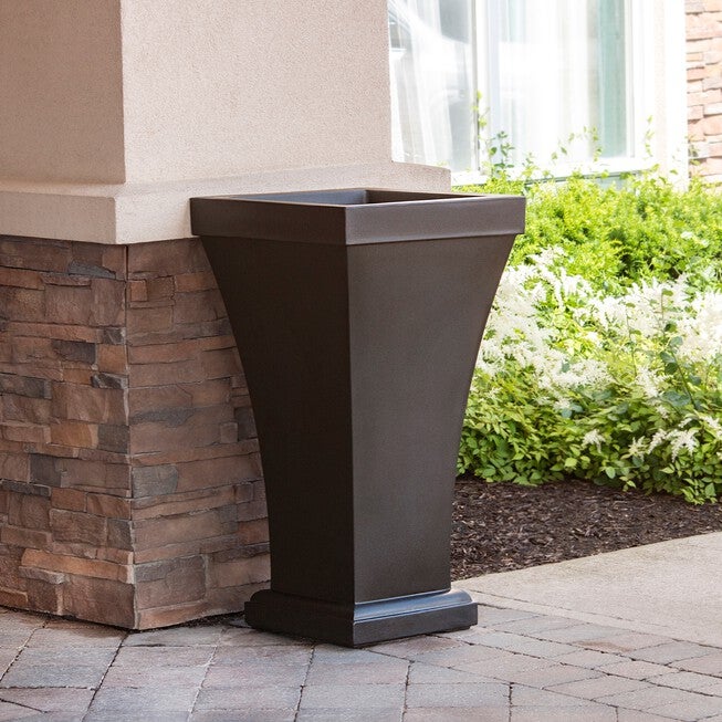 Bordeaux 40 inches Tall Waste Bin, EXPRESSO, hi-res image number null