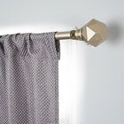 Innovative Decorative Room Darkening Wrap Around Rod & Finial 48-86, , alternate image number null