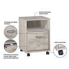 Saint Birch Elma File Cabinet In Washed Gray Finish File Cabinet, , alternate image number null