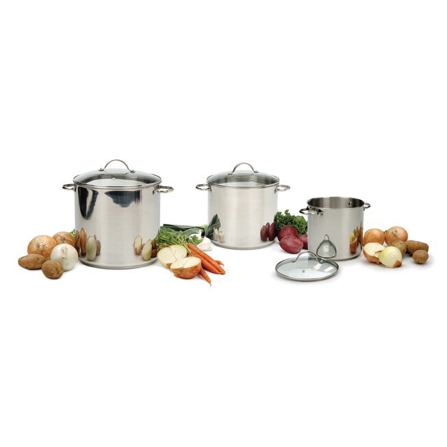 8 Qt Stock Pot - Induction, , alternate image number null
