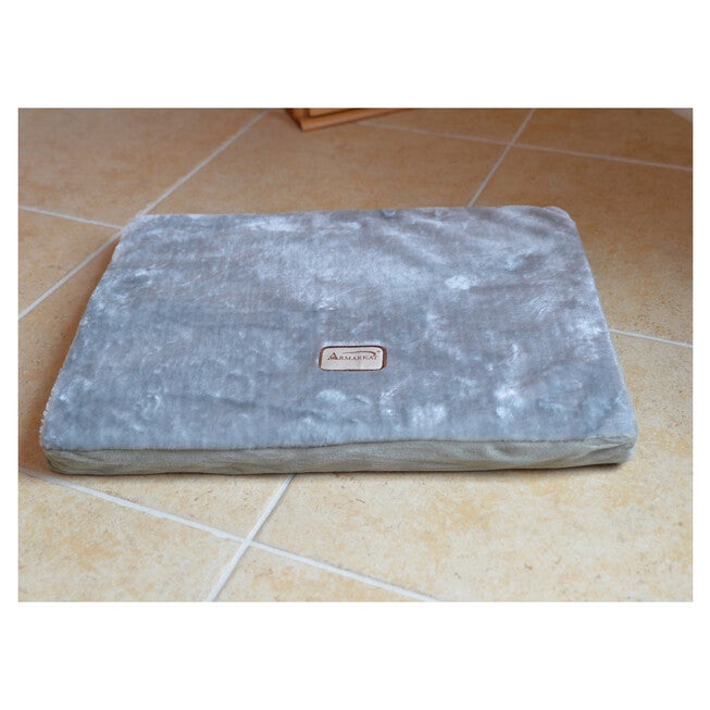 Memory Foam Orthopedic Dog Bed Mat, Sage Green/Grey, Large, , on-hover image number 1